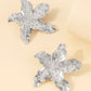 Women's Geometric Starfish Alloy Earrings