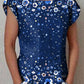 Women's Floral Art Casual Cotton Dress