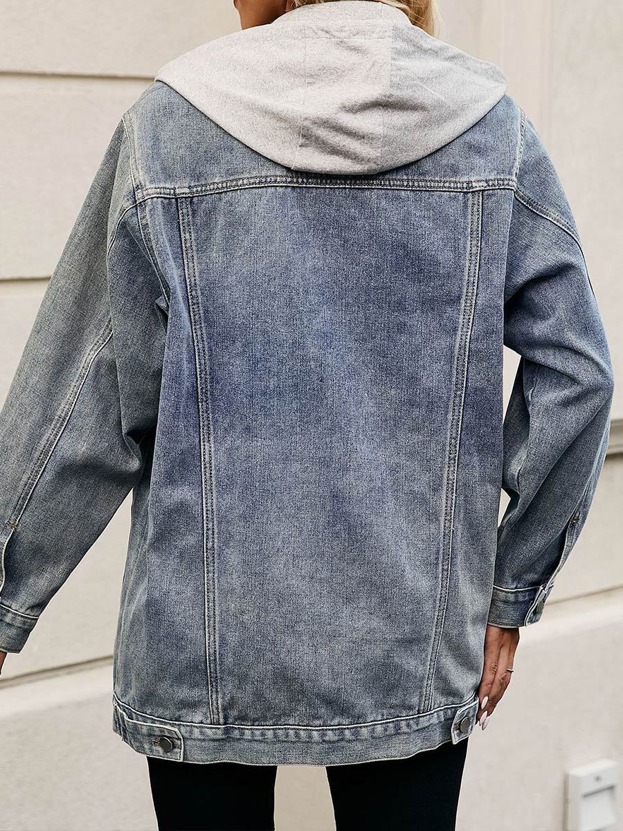 Women's Retro Classic Loose Denim Jacket Top